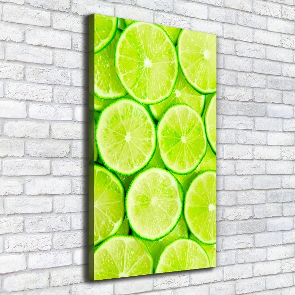 Canvas wall art Lime