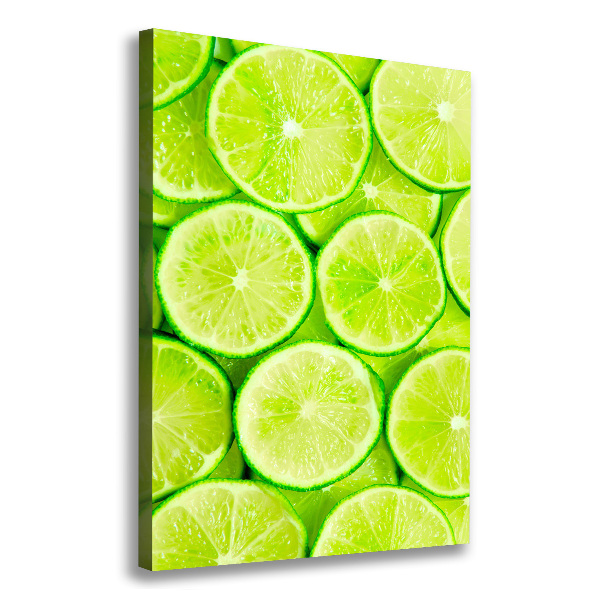 Canvas wall art Lime