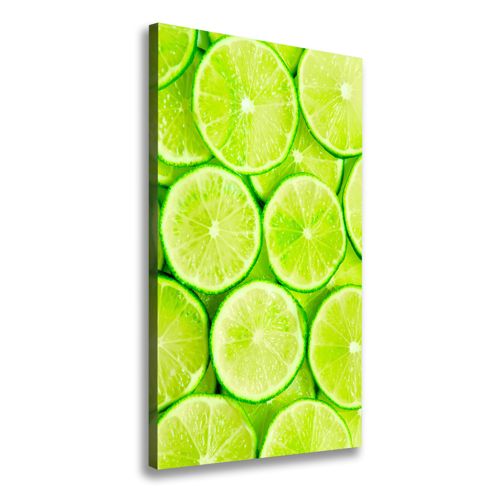 Canvas wall art Lime