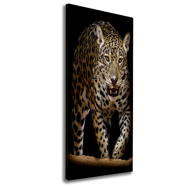 Wall art canvas large Jaguar