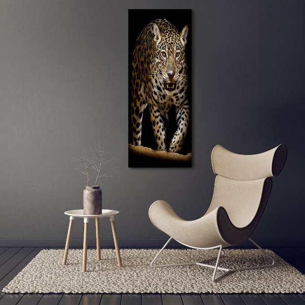 Wall art canvas large Jaguar