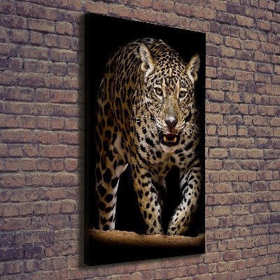 Wall art canvas large Jaguar