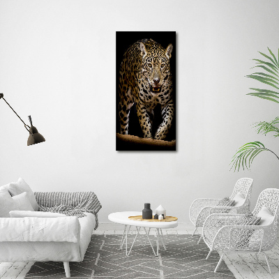 Wall art canvas large Jaguar