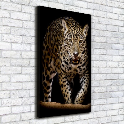 Wall art canvas large Jaguar