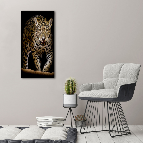 Wall art canvas large Jaguar