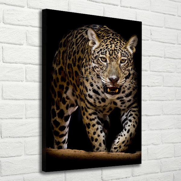 Wall art canvas large Jaguar