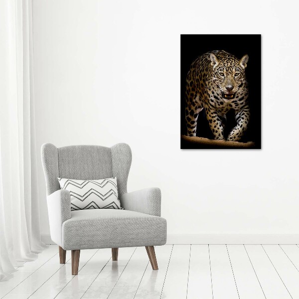 Wall art canvas large Jaguar