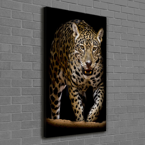 Wall art canvas large Jaguar