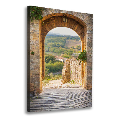 Large canvas wall art Tuscany Italy