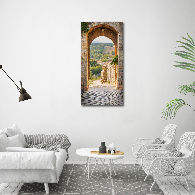 Large canvas wall art Tuscany Italy