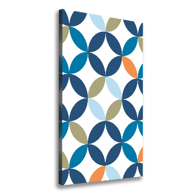 Canvas wall art Geometric background