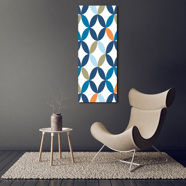 Canvas wall art Geometric background