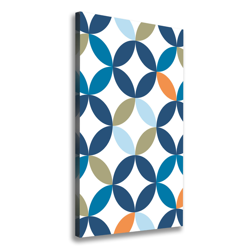 Canvas wall art Geometric background