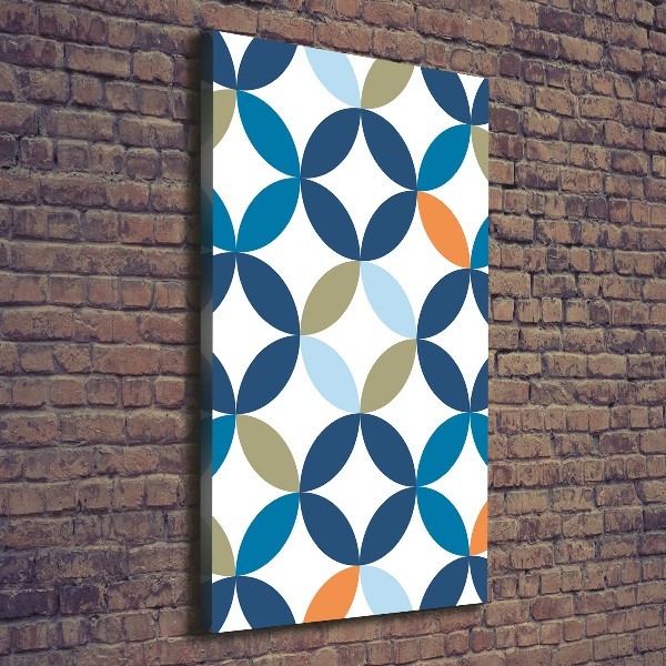 Canvas wall art Geometric background