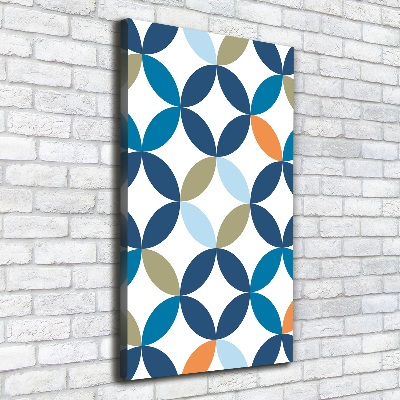 Canvas wall art Geometric background