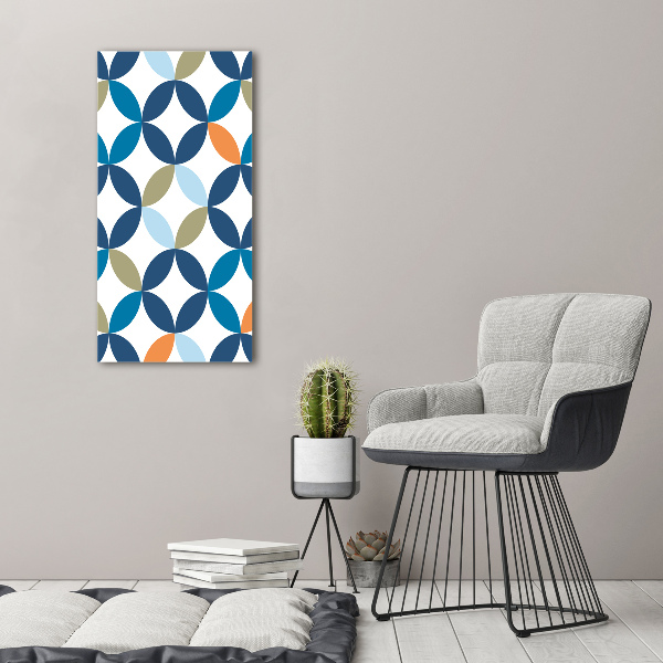 Canvas wall art Geometric background