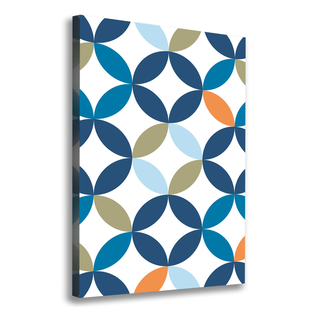 Canvas wall art Geometric background