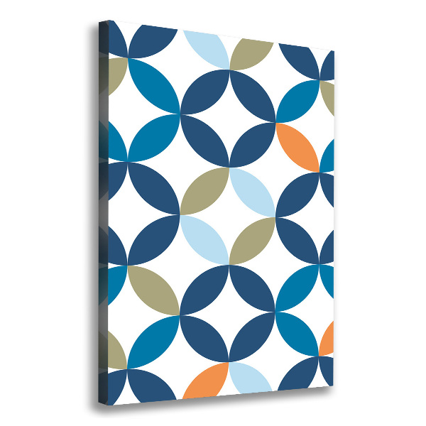 Canvas wall art Geometric background