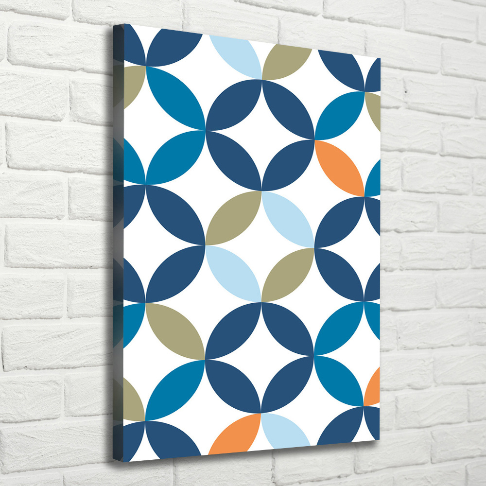 Canvas wall art Geometric background