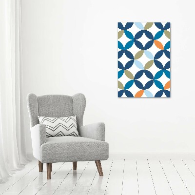 Canvas wall art Geometric background