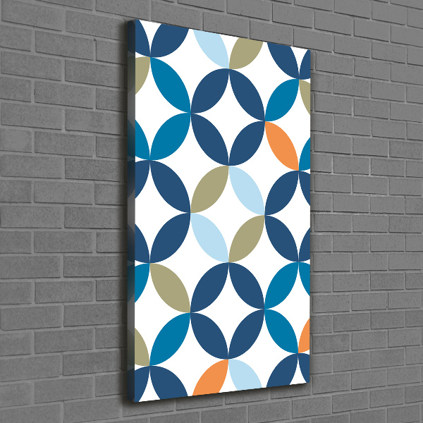 Canvas wall art Geometric background