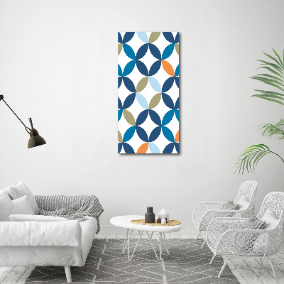 Canvas wall art Geometric background