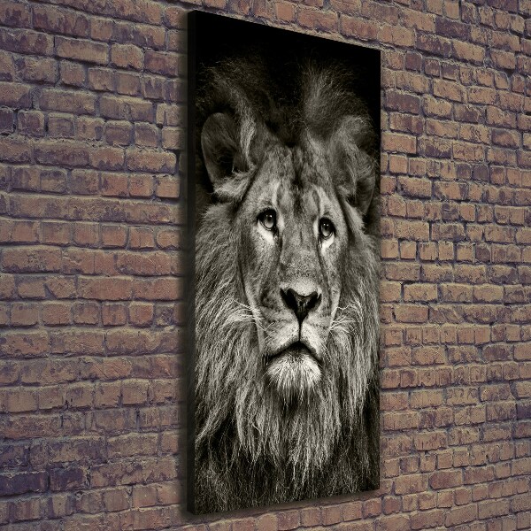 Large canvas wall art Lion