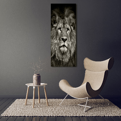 Large canvas wall art Lion