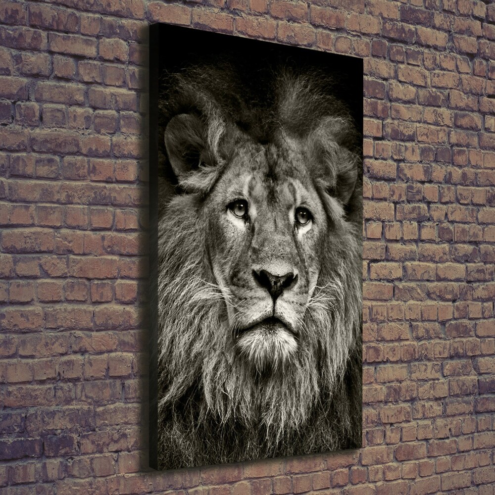 Large canvas wall art Lion