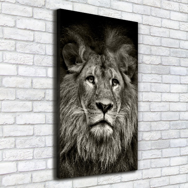 Large canvas wall art Lion