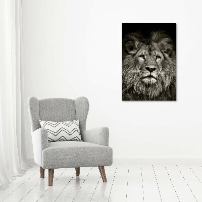 Large canvas wall art Lion