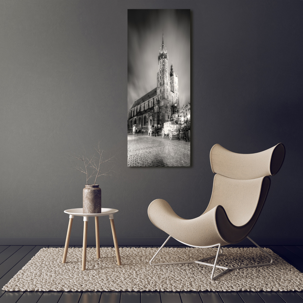 Large canvas wall art Cracow Poland