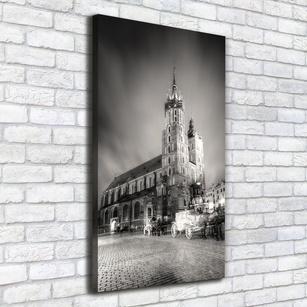 Large canvas wall art Cracow Poland