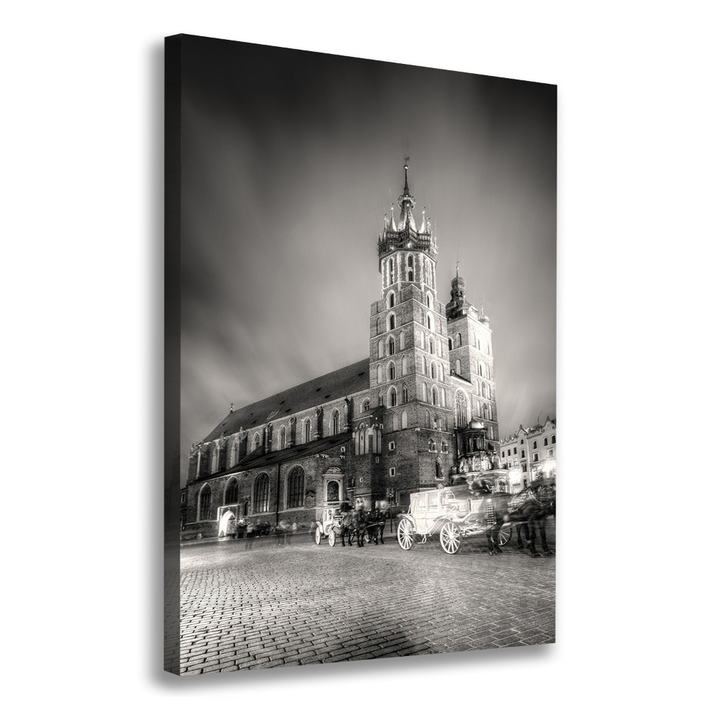 Large canvas wall art Cracow Poland