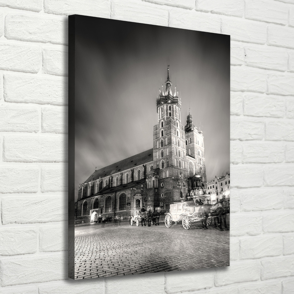 Large canvas wall art Cracow Poland