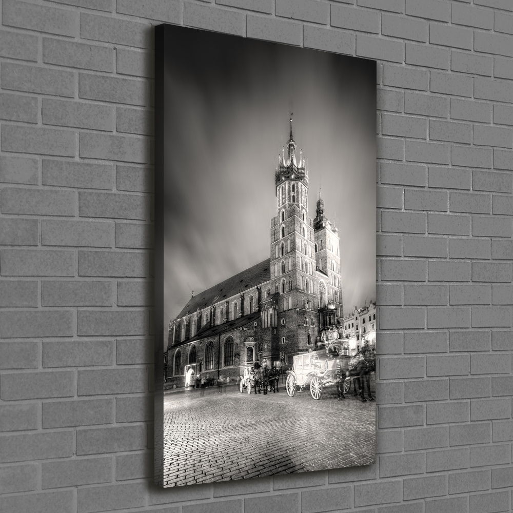 Large canvas wall art Cracow Poland