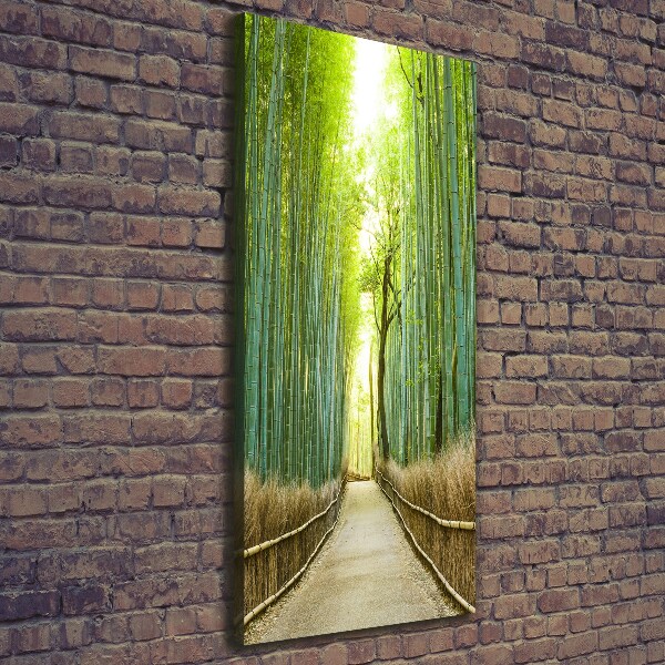 Large canvas wall art Bamboo forest