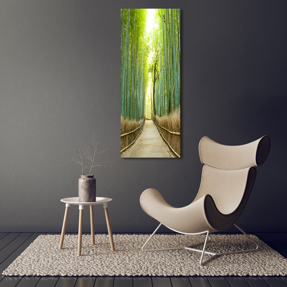 Large canvas wall art Bamboo forest