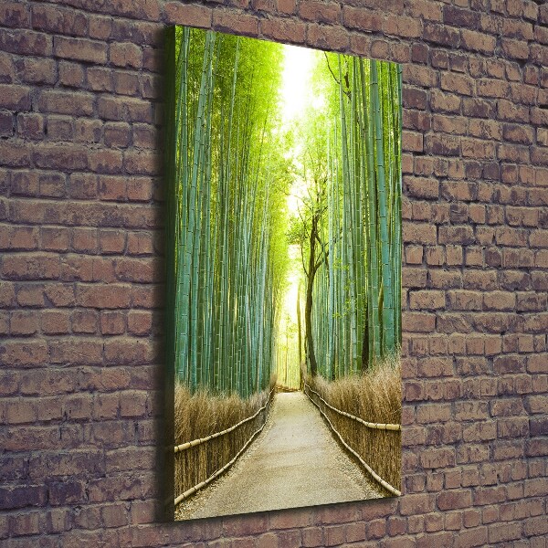 Large canvas wall art Bamboo forest