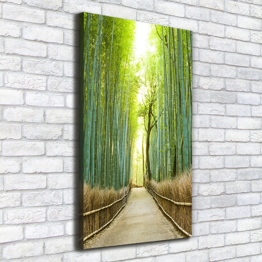 Large canvas wall art Bamboo forest