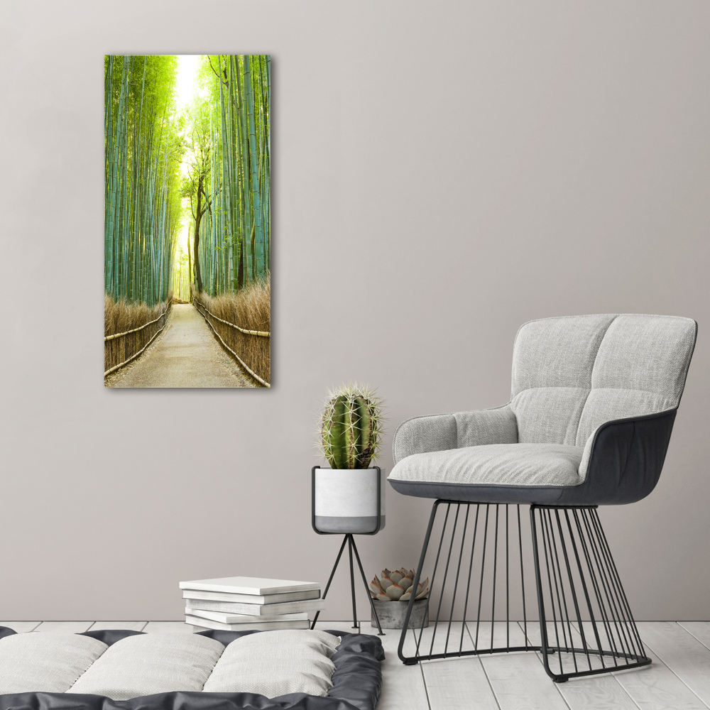 Large canvas wall art Bamboo forest