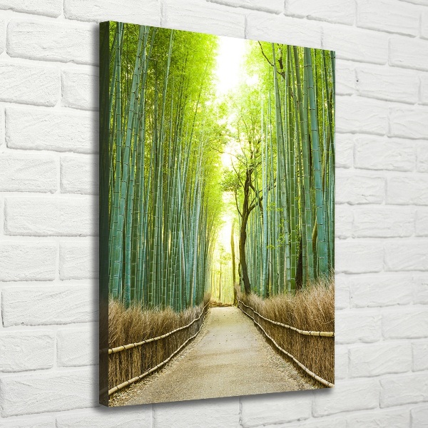 Large canvas wall art Bamboo forest