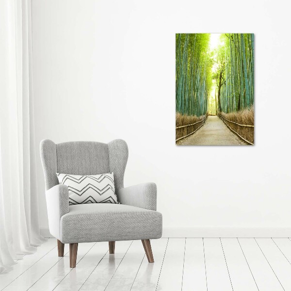 Large canvas wall art Bamboo forest