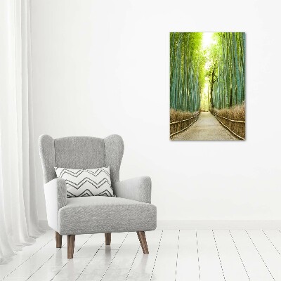 Large canvas wall art Bamboo forest