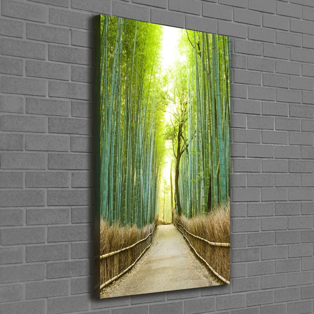 Large canvas wall art Bamboo forest