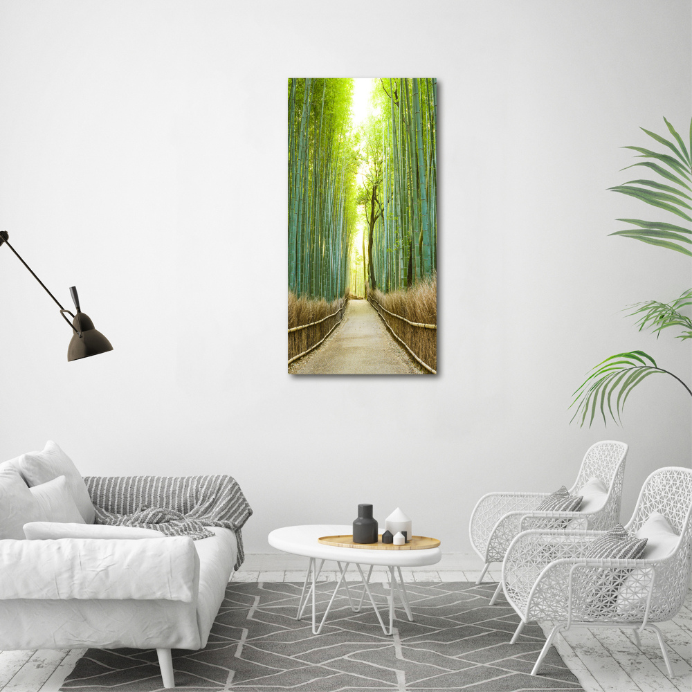 Large canvas wall art Bamboo forest