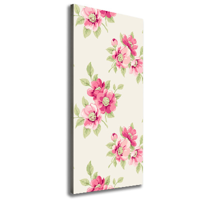 Canvas print Pink flowers