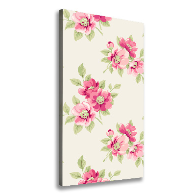 Canvas print Pink flowers