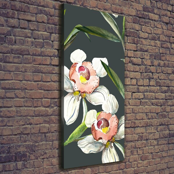 Canvas wall art Floral pattern