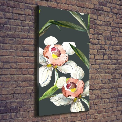 Canvas wall art Floral pattern